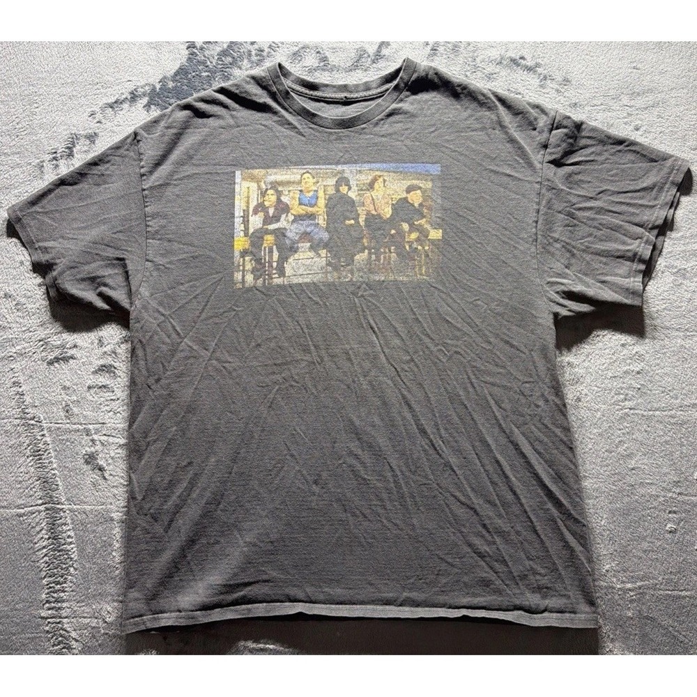The Breakfast Club Movie Short Sleeve Graphic T Shirt Black Sz. XL